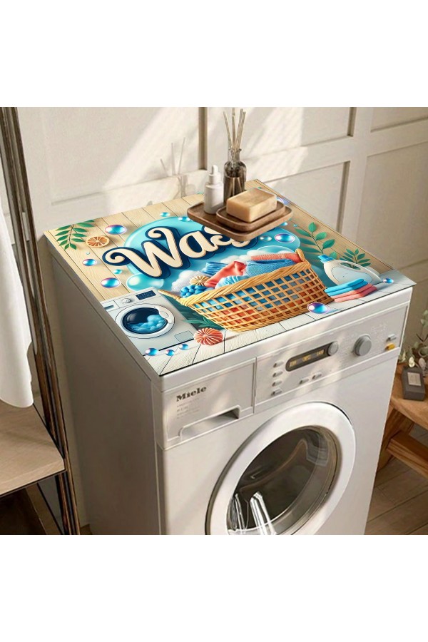 Wash Çamaşır Makinesi Örtüsü Koruma Matı Sıvı Geçirmez Kaymaz Yıkanabilir Yns-100 Wash Çamaşır Makinesi Örtüsü Koruma Matı Sıvı Geçirmez Kaymaz Yıkanabilir Yns-100