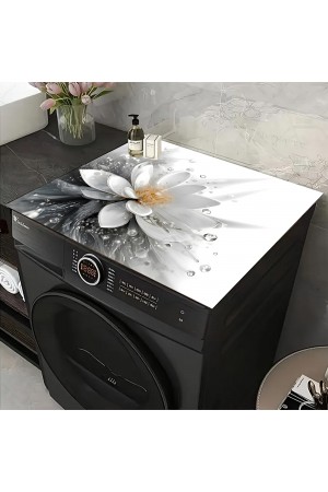 Çiçekler Çamaşır Makinesi Örtüsü Koruma Matı Sıvı Geçirmez Kaymaz Yıkanabilir Yns-108 Çiçekler Çamaşır Makinesi Örtüsü Koruma Matı Sıvı Geçirmez Kaymaz Yıkanabilir Yns-108