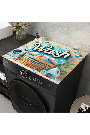 Wash Çamaşır Makinesi Örtüsü Koruma Matı Sıvı Geçirmez Kaymaz Yıkanabilir Yns-100 Wash Çamaşır Makinesi Örtüsü Koruma Matı Sıvı Geçirmez Kaymaz Yıkanabilir Yns-100