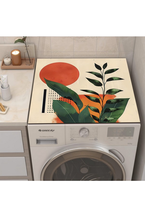 Minimal Çamaşır Makinesi Örtüsü Koruma Matı Sıvı Geçirmez Kaymaz Yıkanabilir Yns-123 Minimal Çamaşır Makinesi Örtüsü Koruma Matı Sıvı Geçirmez Kaymaz Yıkanabilir Yns-123