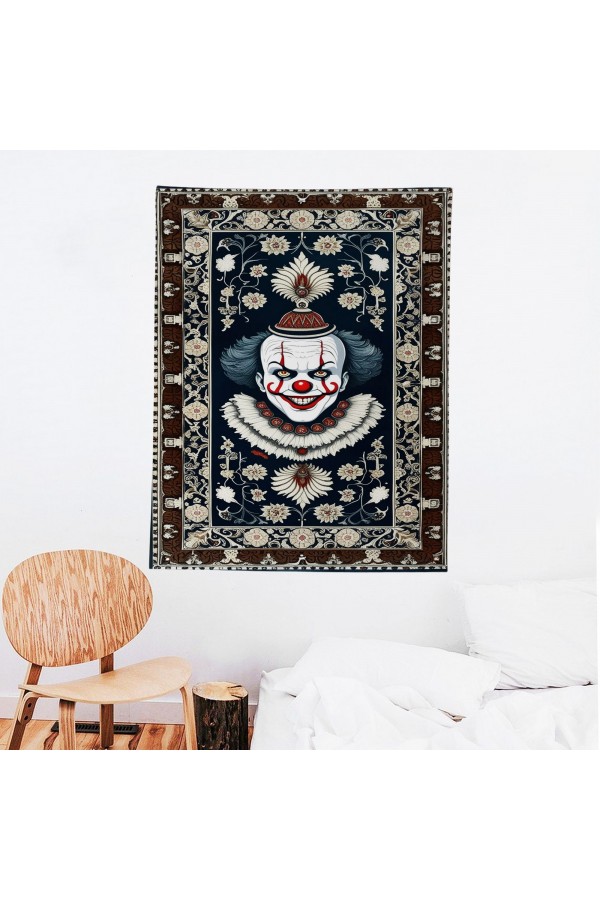 Korkunc Palyanço Desenli Duvar Örtüsü Duvar Halısı Wall Tapestry Korkunc Palyanço Desenli Duvar Örtüsü Duvar Halısı Wall Tapestry