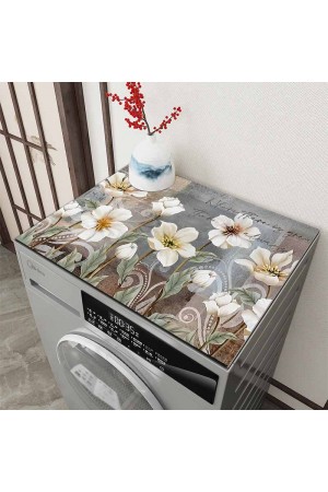 Kurutmalık Çamaşır Makinesi Örtüsü Koruma Matı Sıvı Geçirmez Kaymaz Yıkanabilir Kurutmalık Çamaşır Makinesi Örtüsü Koruma Matı Sıvı Geçirmez Kaymaz Yıkanabilir