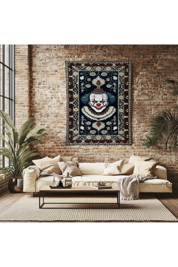 Korkunc Palyanço Desenli Duvar Örtüsü Duvar Halısı Wall Tapestry Korkunc Palyanço Desenli Duvar Örtüsü Duvar Halısı Wall Tapestry
