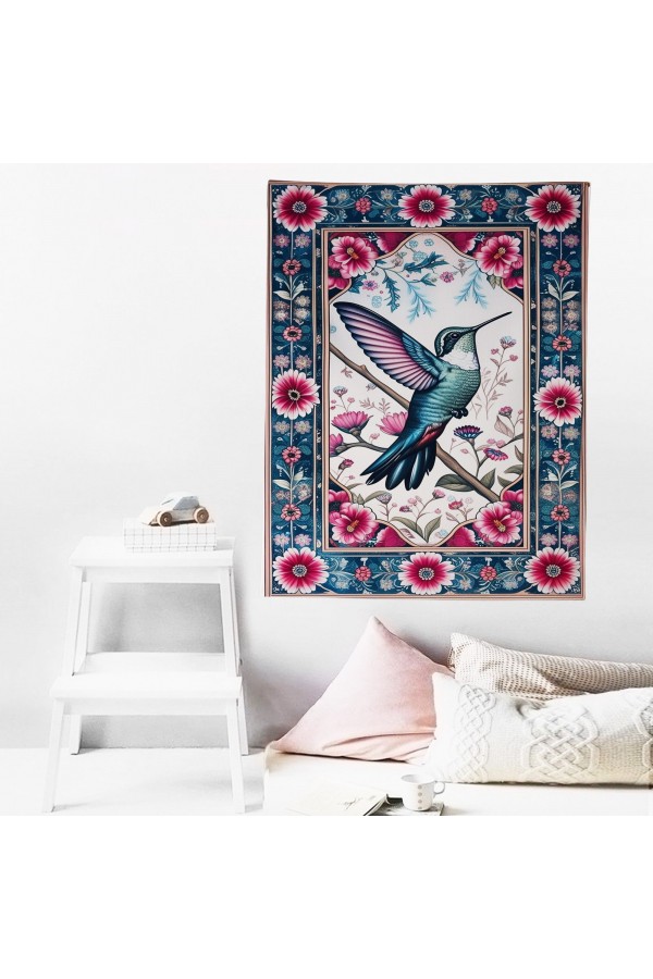 Bal Kuşu Hayvan Desenli Duvar Örtüsü Duvar Halısı Wall Tapestry Bal Kuşu Hayvan Desenli Duvar Örtüsü Duvar Halısı Wall Tapestry