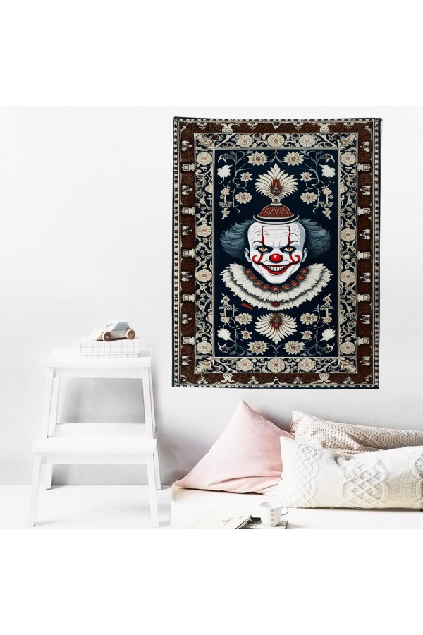 Korkunc Palyanço Desenli Duvar Örtüsü Duvar Halısı Wall Tapestry Korkunc Palyanço Desenli Duvar Örtüsü Duvar Halısı Wall Tapestry