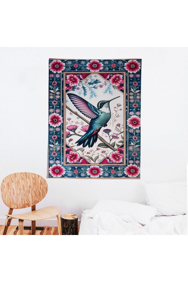 Bal Kuşu Hayvan Desenli Duvar Örtüsü Duvar Halısı Wall Tapestry Bal Kuşu Hayvan Desenli Duvar Örtüsü Duvar Halısı Wall Tapestry