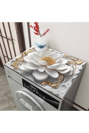 Kurutmalık Çamaşır Makinesi Örtüsü Koruma Matı Sıvı Geçirmez Kaymaz Yıkanabilir Kurutmalık Çamaşır Makinesi Örtüsü Koruma Matı Sıvı Geçirmez Kaymaz Yıkanabilir