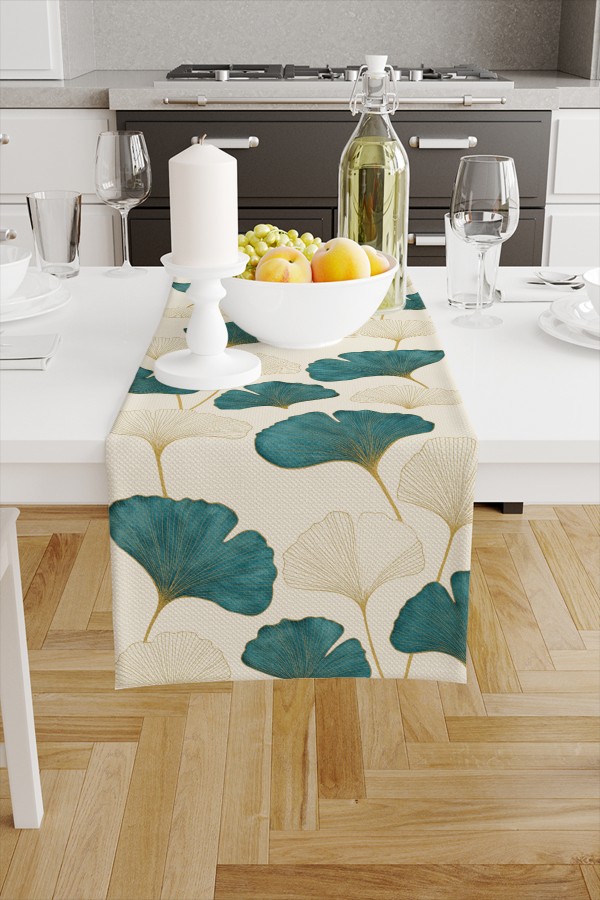 Retro Çiçekli Desenli Dijital Baskı Yıkanabilir Dekoratif Runner 40x140cm Retro Çiçekli Desenli Dijital Baskı Yıkanabilir Dekoratif Runner 40x140cm