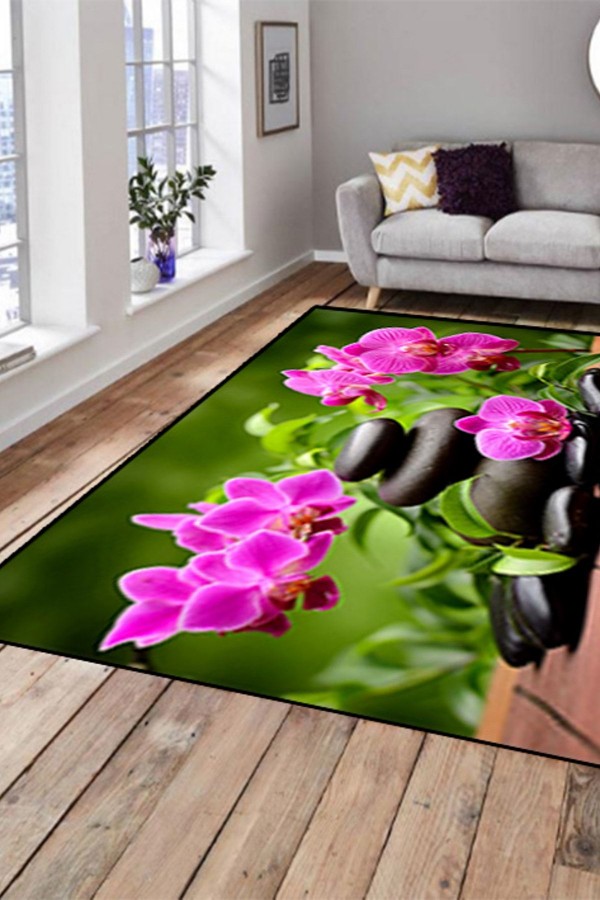Else Hali Spa Çiçek Modern Dekoratif Mutfak 3D Salon Halilari Else Hali Spa Çiçek Modern Dekoratif Mutfak 3D Salon Halilari