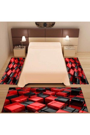 3Lu Set Else 3 Boyutlu Kirmizi Kutular Yatak Odasi Halisi 3 Lü Seti 3Lu Set Else 3 Boyutlu Kirmizi Kutular Yatak Odasi Halisi 3 Lü Seti