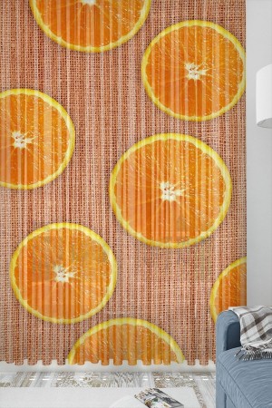 Karısık Meyveler Desenli Dekoratif Modern Mutfak Tül Fon Perde Karısık Meyveler Desenli Dekoratif Modern Mutfak Tül Fon Perde