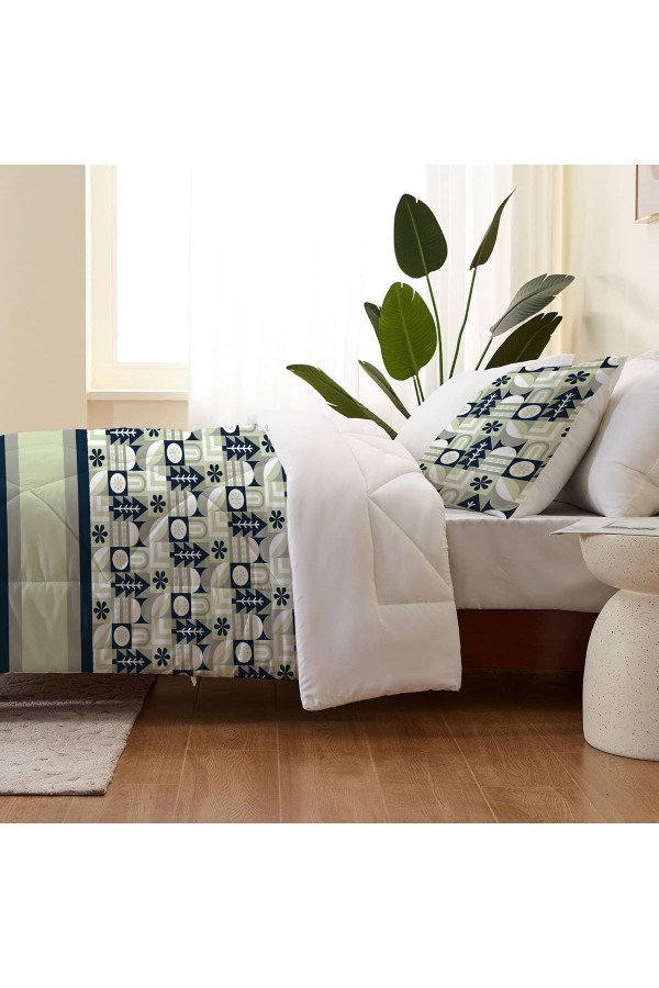 Yeşil Lacivert Ağaçlı Desen Tek Kişilik ve Çoçuk Mikrofiber Kapitone Yorgan Yastık Kılıflı Uyku Seti Yeşil Lacivert Ağaçlı Desen Tek Kişilik ve Çoçuk Mikrofiber Kapitone Yorgan Yastık Kılıflı Uyku Seti