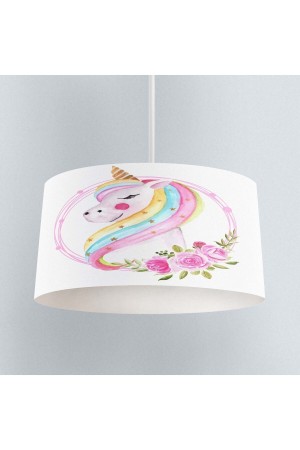 Unicorn Atlı Desenli Çocuk Bebek Odası Sarkıt Avize Unicorn Atlı Desenli Çocuk Bebek Odası Sarkıt Avize