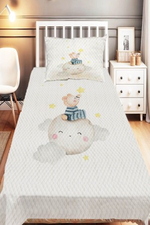 Pembe Unicorn Atlı Desenli Tek Kişilik Çocuk Pike Takımı Pembe Unicorn Atlı Desenli Tek Kişilik Çocuk Pike Takımı
