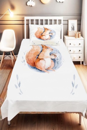 Sevimli Sincap Hayvanlı Desenli Çocuk Ve Bebek Odası Dekoratif Yatak Örtüsü Sevimli Sincap Hayvanlı Desenli Çocuk Ve Bebek Odası Dekoratif Yatak Örtüsü