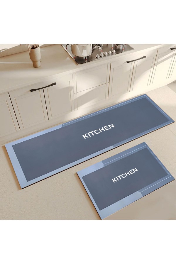 Else Dekoratif Kaymaz Taban Yıkanabilir Tezgah Önü Yolluk Paspas Mutfak Halısı 140x60 / 40x60cm Else Dekoratif Kaymaz Taban Yıkanabilir Tezgah Önü Yolluk Paspas Mutfak Halısı 140x60 / 40x60cm