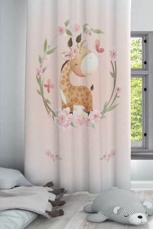 Mavi Kahve Baykuşlu Hayvanlı Desenli Dekoratif Çocuk Ve Bebek Odası Fon Perde Mavi Kahve Baykuşlu Hayvanlı Desenli Dekoratif Çocuk Ve Bebek Odası Fon Perde