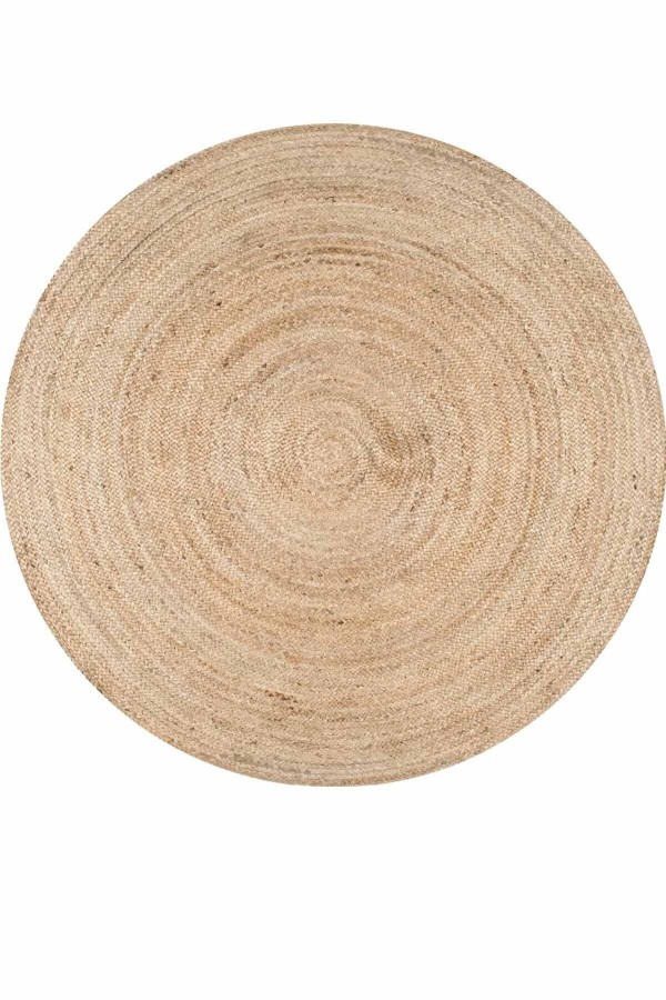 Düz Bolero Örme Jüt Örgü Halı Hasır Kilim