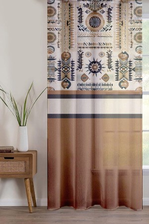 Minimal Desenli Baskılı Dekoratif Salon Mutfak Tül Perde 140x260cm Minimal Desenli Baskılı Dekoratif Salon Mutfak Tül Perde 140x260cm