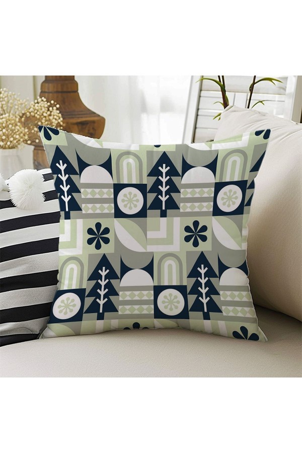 Yeşil Lacivert Ağaçlı Desenli Dijital Baskılı Dekoratif Çift Taraflı Kırlent Kılıfı 43x43cm Yeşil Lacivert Ağaçlı Desenli Dijital Baskılı Dekoratif Çift Taraflı Kırlent Kılıfı 43x43cm