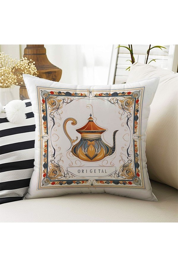 4 lü Set Kırlent Kılıfı Retro Çaydanlıklar Desenli Dijital Baskılı Hediyelik 4 lü Set Kırlent Kılıfı Retro Çaydanlıklar Desenli Dijital Baskılı Hediyelik