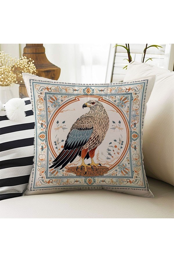 4 lü Set Kırlent Kılıfı Kuş Desenli Dijital Baskılı Hediyelik 4 lü Set Kırlent Kılıfı Kuş Desenli Dijital Baskılı Hediyelik