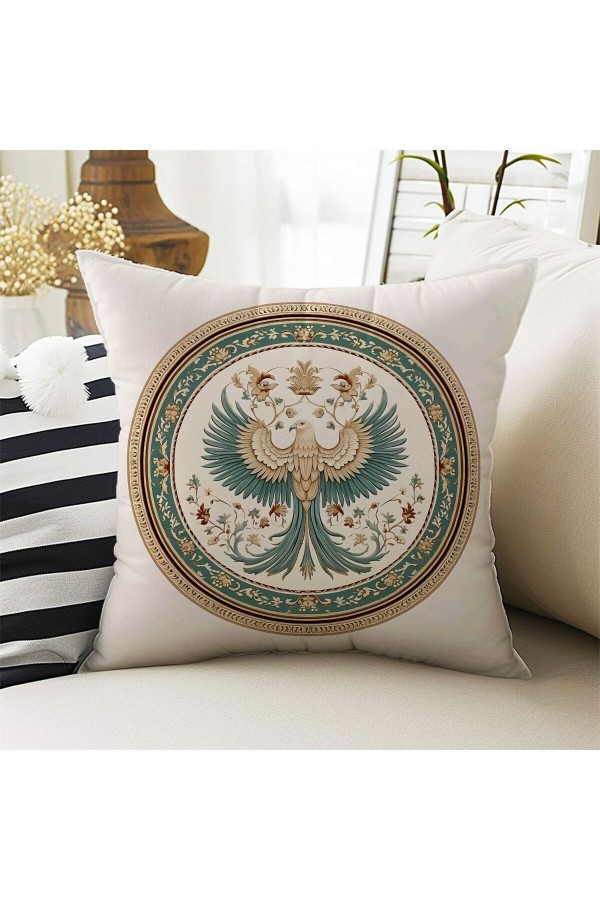4 lü Set Kırlent Kılıfı Kuş Desenli Dijital Baskılı Hediyelik 4 lü Set Kırlent Kılıfı Kuş Desenli Dijital Baskılı Hediyelik