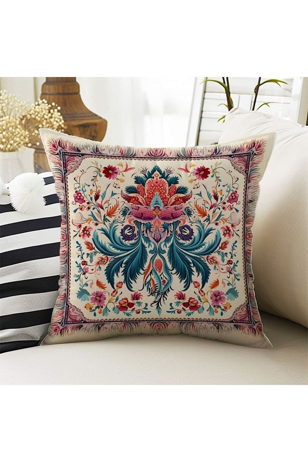 4 lü Set Kırlent Kılıfı Otantik Etnik Desenli Dijital Baskılı Hediyelik 4 lü Set Kırlent Kılıfı Otantik Etnik Desenli Dijital Baskılı Hediyelik