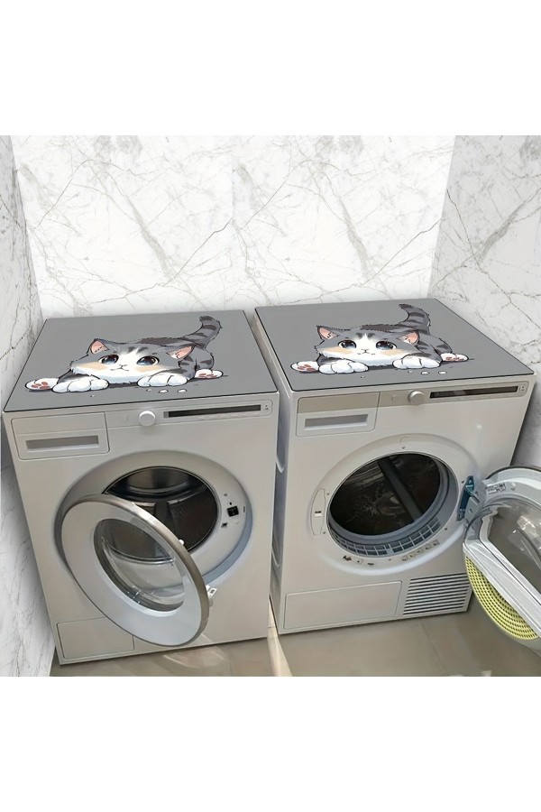 Çamaşır Makinesi Örtüsü Kurutmaşık Koruma Matı Sıvı Geçirmez Kaymaz Yıkanabilir Dsn-06 Çamaşır Makinesi Örtüsü Kurutmaşık Koruma Matı Sıvı Geçirmez Kaymaz Yıkanabilir Dsn-06
