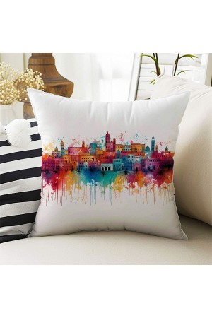 Şehir Desenli Çift Taraflı Dijital Baskılı Kırlent Kılıfı Ds03 Şehir Desenli Çift Taraflı Dijital Baskılı Kırlent Kılıfı Ds03