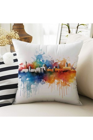 Şehir Desenli Çift Taraflı Dijital Baskılı Kırlent Kılıfı Ds02 Şehir Desenli Çift Taraflı Dijital Baskılı Kırlent Kılıfı Ds02