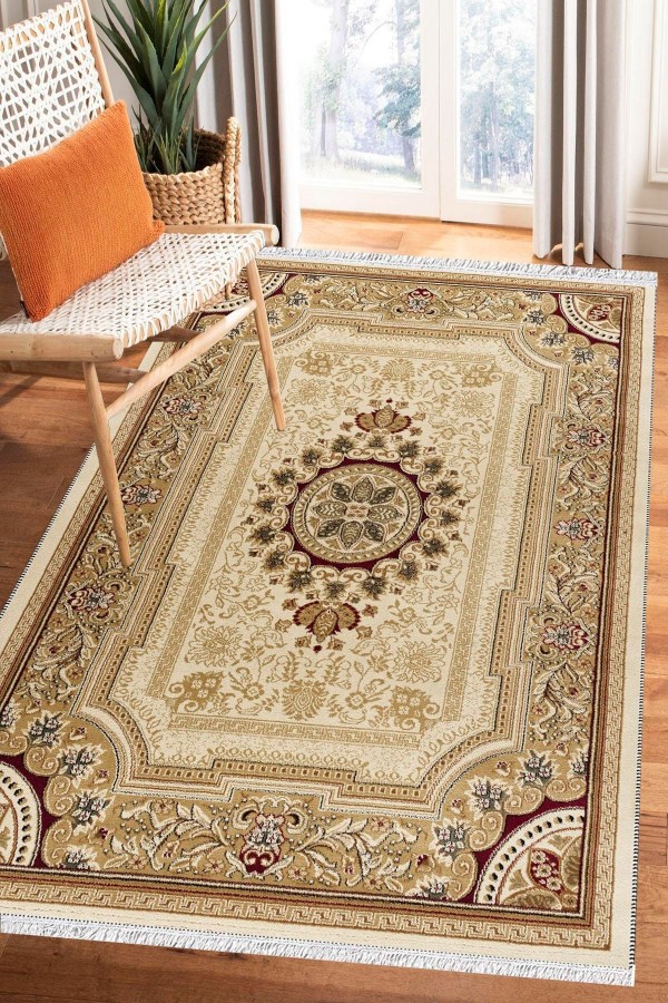 Else Bambu Serisi Vintage Yıkanabilir Kaymaz Taban Modern Salon Halısı Klasik Kilim No:34 Else Bambu Serisi Vintage Yıkanabilir Kaymaz Taban Modern Salon Halısı Klasik Kilim No:34