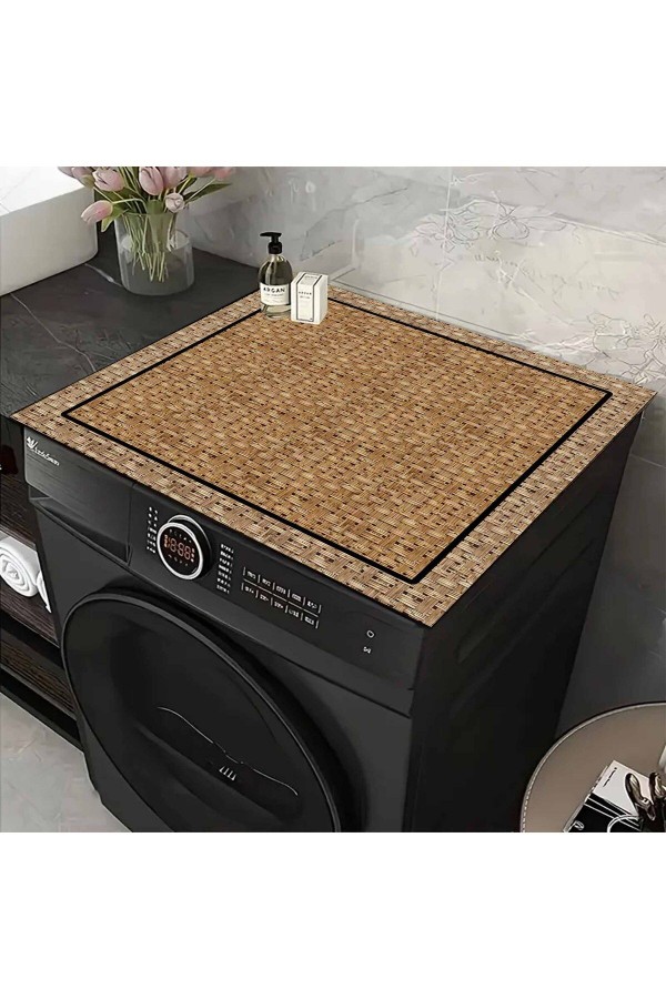 Kurutmalık Çamaşır Makinesi Örtüsü Koruma Matı Sıvı Geçirmez Kaymaz Yıkanabilir Kurutmalık Çamaşır Makinesi Örtüsü Koruma Matı Sıvı Geçirmez Kaymaz Yıkanabilir