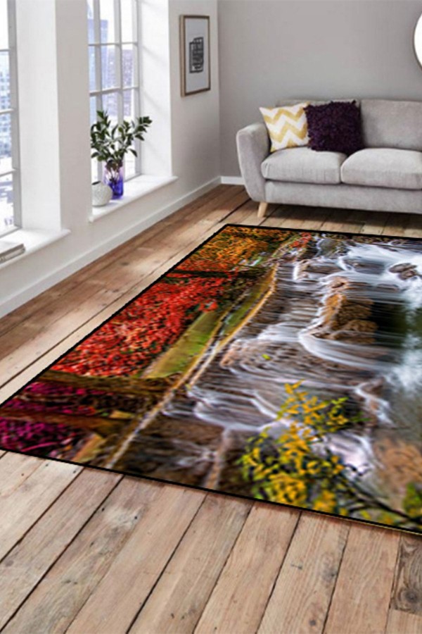 Else Hali Şelala Modern Dekoratif 3D Salon Halilari Else Hali Şelala Modern Dekoratif 3D Salon Halilari