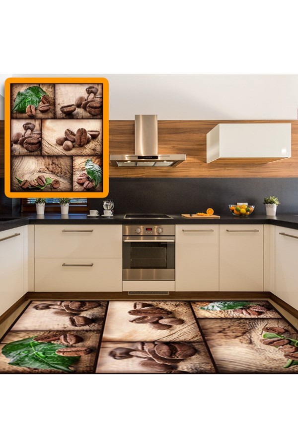 Else Hali Kahve Çekirdek Modern Mutfak Halilari Else Hali Kahve Çekirdek Modern Mutfak Halilari