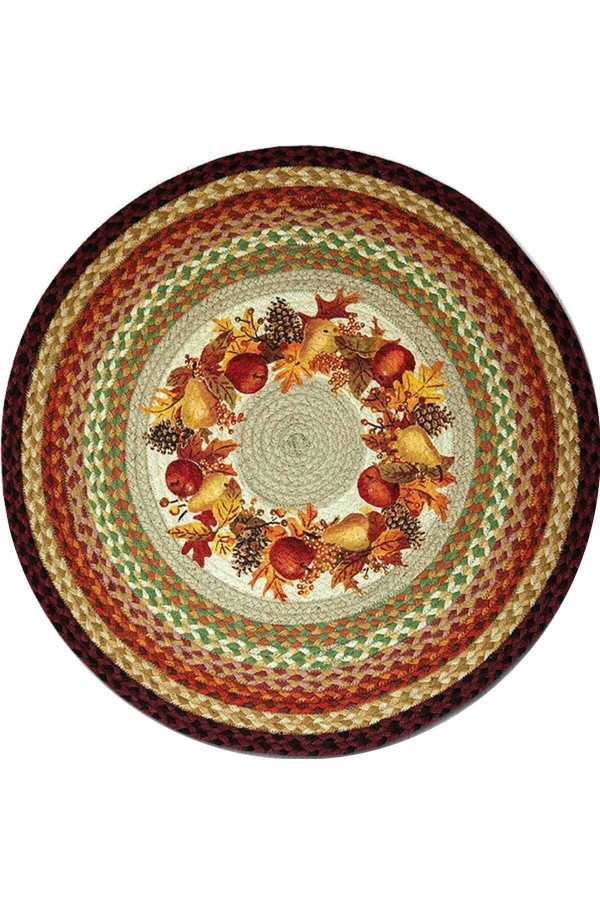 Else Meyveler Mutfak Bolero Örme Jüt Örgü Halı Hasır Kilim