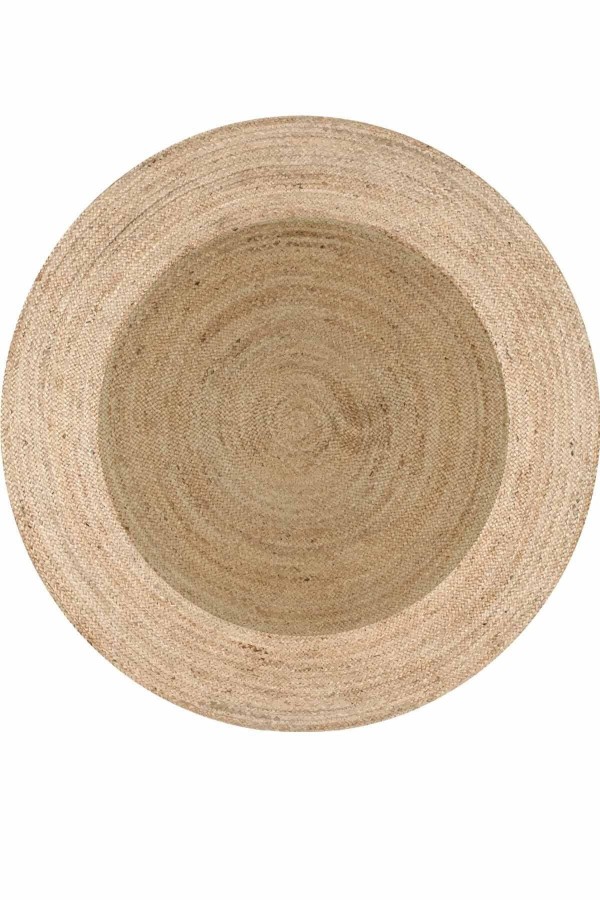 Kahve Bolero Örme Jüt Örgü Halı Hasır Kilim