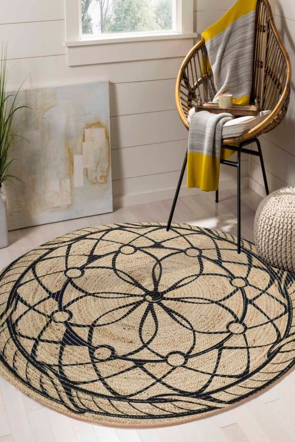 Rüya Kapanı Mutfak Bolero Örme Jüt Örgü Halı Hasır Kilim