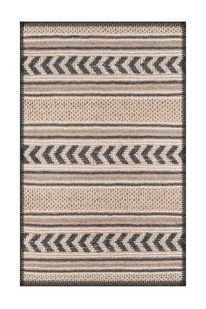 Morocco Vintage Sisal Hasır Jüt Desenli Yıkanabilir Dekoratif Kilim Mr-3