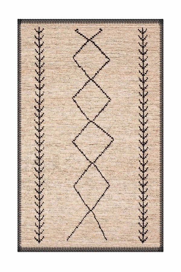 Morocco Vintage Sisal Hasır Jüt Desenli Yıkanabilir Dekoratif Kilim Mr-17 Morocco Vintage Sisal Hasır Jüt Desenli Yıkanabilir Dekoratif Kilim Mr-17