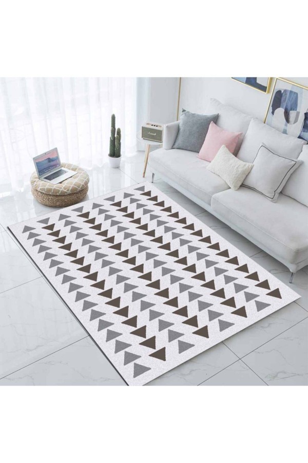 Else Krem Gri Oklar Iskandinav Modern Desenli Salon Halısı 80x150 Else Krem Gri Oklar Iskandinav Modern Desenli Salon Halısı 80x150