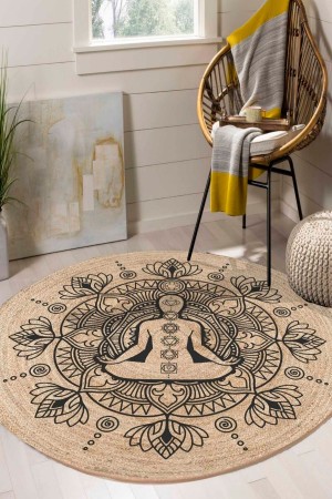 Mandala Güneş Bolero Örme Jüt Örgü Halı Hasır Kilim Mandala Güneş Bolero Örme Jüt Örgü Halı Hasır Kilim