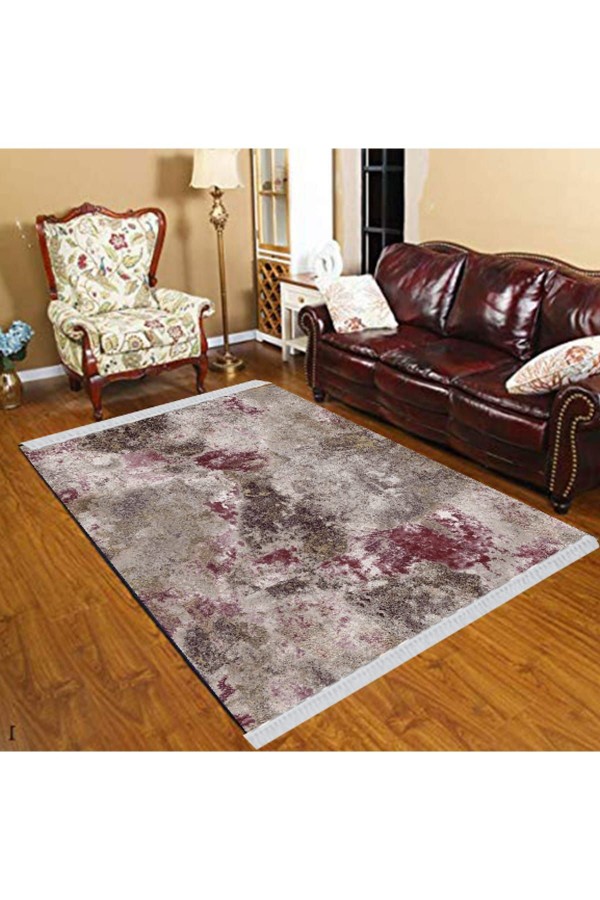 120X180 Else Bordo Gri Siyah Vintage Eskitme Modern Dekoratif Yıkanabilir Püsküllü Ince Kilim Halı Else Bordo Gri Siyah Vintage Eskitme Modern Dekoratif Yıkanabilir Püsküllü Ince Kilim Halı