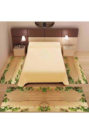 3Lu Set Else 3D Ahşap Sarmaşik 3 Boyutlu Yatak Odasi Halisi 3 Lü Seti 3Lu Set Else 3D Ahşap Sarmaşik 3 Boyutlu Yatak Odasi Halisi 3 Lü Seti