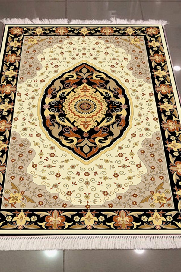 Else Pers Vintage Dekoratif Modern 3D Dokuma Şönil Hali Else Pers Vintage Dekoratif Modern 3D Dokuma Şönil Hali
